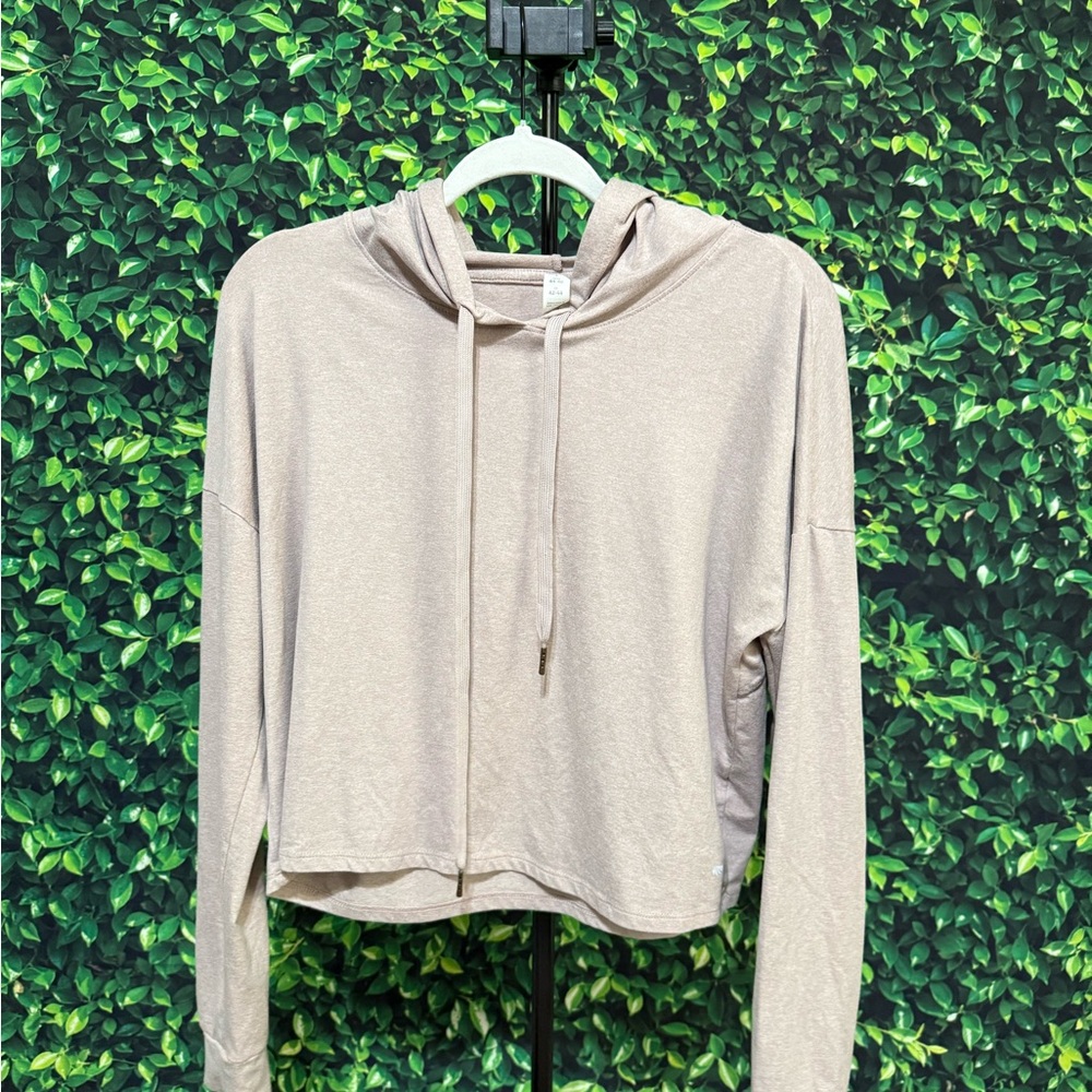 Women's Cream Hoodie Top